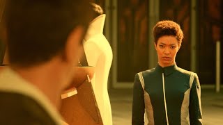 Star Trek Discovery Stars Dissect Burnham and Sareks Complex Relationship [upl. by Nalek]