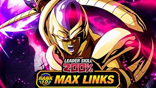 PRETTY GOOD LEVEL 10 LINKS 100 GOLDEN METAL COOLER DBZ Dokkan Battle [upl. by Fox]