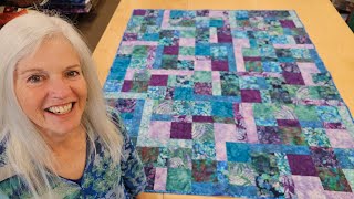 EASY quotSerenityquot Patchwork Quilt [upl. by Ruggiero136]