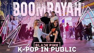 KPOP IN PUBLICONE TAKE BLACKPINK  붐바야 BOOMBAYAH  Dance Cover by The ACE CASE [upl. by Aerehs]