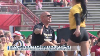 Knefl Voted BacktoBack NSIC Coach Of The Year Coached Wildcats To 2ND Straight NSIC Regular Season [upl. by Larimer997]