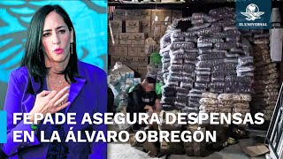 Aseguran despensas presuntamente para la compra del voto en Álvaro Obregón Limón se desliga [upl. by Ottilie]