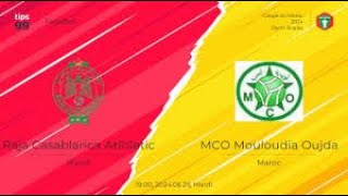 بث مباشر مباراة الرجاء الرياضي و نادي مولودية وجدة RCA vs MCO [upl. by Bendicty]