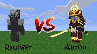 Ryuliger VS Auron [upl. by Aliel]