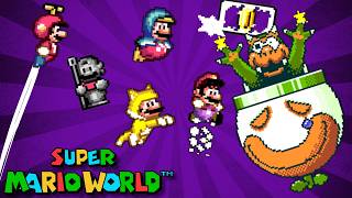 TAS Super Mario World Powerup Patch quotall 96 exitsquot by IgorOliveira666 in 12034 [upl. by Inaoj944]