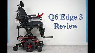 Quantum Edge 3 ilevel Power Chair with 12quot Electric Seat Lift  Review  4248 [upl. by Chouest]