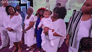 Christening of Baby Z  Radiant Life Assembly Church  Brunch with some Good Jamaican Food [upl. by Atnoek198]