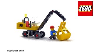 Lego Classic 6678 Pneumatic Crane Speed Build [upl. by Christmann]