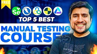 Top 5 Manual Testing Courses for Job June 2023 [upl. by Aneetsirk863]