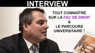 LES ETUDES LA FAC DE DROIT amp LA CARRIERE UNIVERSITAIRE SELON LE Pr FRANCK PETIT [upl. by Philoo]