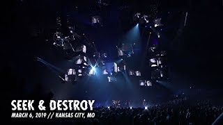 Metallica Seek amp Destroy Kansas City MO  March 6 2019 [upl. by Naujtna]