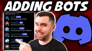 How to Add a DISCORD BOT to a Discord Server [upl. by Wilfrid714]