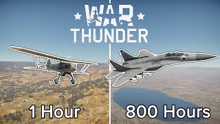 I Played 800 HOURS of War Thunder and got to TOP TIER [upl. by Irehj375]