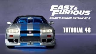 Costruisci la Nissan Skyline GTR R34 di Fast amp Furious – Tutorial 048 [upl. by Deyas485]