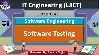 Lec42Software Testing  Software Engineering  IT Engineering [upl. by Gnap334]