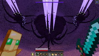 I Killed the Wither Storm in Survival Minecraft 2024 [upl. by Hesler229]