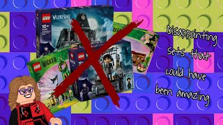 Why I Wont Be Getting Lego Wednesday and Lego Wicked Sets First Look [upl. by Aihseuqal327]