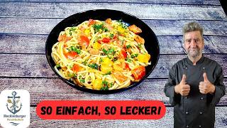 Pasta Rezept Geheimnis gelüftet – Gemüse macht den Unterschied [upl. by Ayotan]