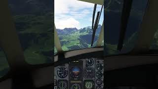 LFLJ Approach  Courchevel  msfs2020 shorts [upl. by Nevada]