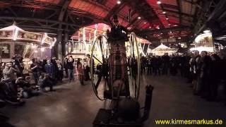 1 Steampunk Jahrmarkt in der Jahunderthalle in Bochum Video Clip [upl. by Annahsit383]