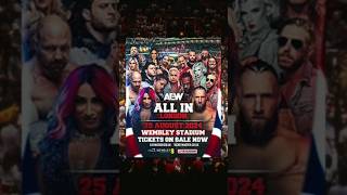 What IfBryan Danielson Had Retired At All In 2024 Shorts AEW AllIn [upl. by Aihsilef]