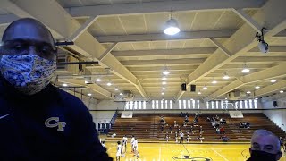 Cape Fear High School vs Overhills High School JV Basketball [upl. by Nahtal]