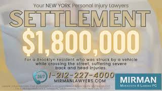 🚨 Settlement 18M for a Brooklyn resident who was struck by a vehicle Justiceclientcarelawyer [upl. by Harpole]