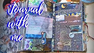 🔮 junk journal with me I Witchy Winter November [upl. by Ellerrad918]