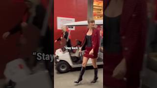 Taylor Swift”Stay back pls” The Photographer was trying to get a photo of up her skirt… shorts [upl. by Seuqramed291]