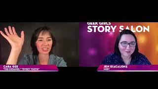 GEEK GIRLS STORY SALON WITH GUEST THE EXPANSES CARA GEE [upl. by Aer]