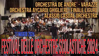 Festival delle orchestre scolastiche Alassio 2024 Terza giornata  pomeriggio [upl. by Ittocs]