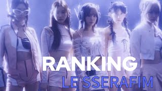 Ranking Le Sserafims discography Fearless  Easy [upl. by Lorimer260]