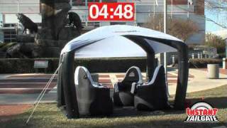 Instant Tailgate  The Ultimate Inflatable Tailgating Tent [upl. by Holms379]