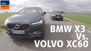 BMW X3 Vs Volvo XC60  Comparativa SUV [upl. by Annig]