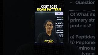 KCET 2025 Exam Pattern kcet kcet2025 kcetexam shorts [upl. by Arianne]