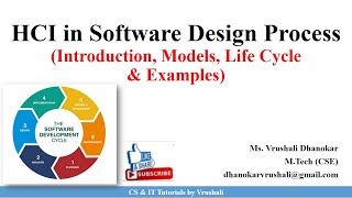 HCI 42 HCI in Software Design Process Models amp Life Cycle with Example [upl. by Roots]