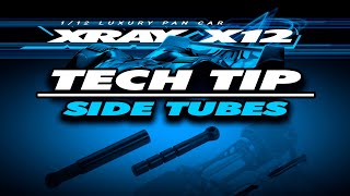 XRAY X12  Tech Tip  Side Tubes [upl. by Narret]