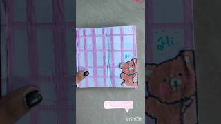 Kawaii diary ✨making cute notebook making shorts shortsfeed [upl. by Behlau403]