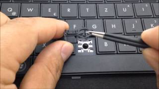 How to  Individual Laptop Keyboard Keys Fix Repair Installation Guide HP Compaq Pavilion HD [upl. by Davita]