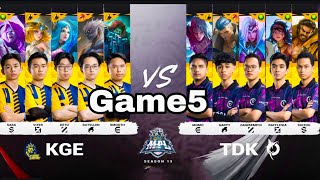 GAME5 TODAK Vs KING EMPIRE ESPORTSMPL MalaysiaMLBB [upl. by Barney]