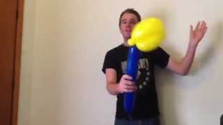 How To Make a Snow White Balloon by Twisted Mick [upl. by Ees]