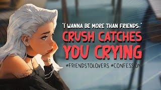 ASMR  Your Crush Catches Your Crying Friends To LoversConfessionComfortTW Bullying F4A [upl. by Onaireves914]