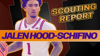 JALEN HOODSCHIFINO SCOUTING REPORT  2023 NBA Draft  Los Angeles Lakers  Indiana Hoosiers [upl. by Llezom]