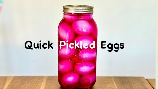 How to Pickle Eggs My Restaurant Recipe [upl. by Eidissac]