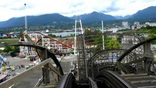 Wooden Roller Coaster POV  Playland [upl. by Phillipe884]