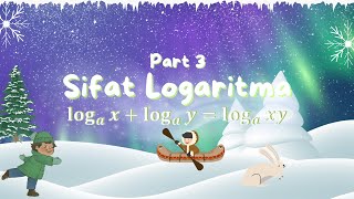 Sifat Logaritma a log x  a log y  a log xy [upl. by Ycniuq59]