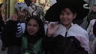 Calamocha celebra Halloween con un pasacalles terrorífico [upl. by Esirrehc23]