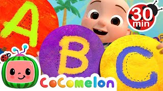 The ABC Song  CoComelon  Kids Cartoons  Moonbug Kids [upl. by Mcallister]