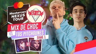 MIX DE CHOC QUART VS TDSP  AHRI VS LEBLANC  SLY LAN MNT [upl. by Nlyak]