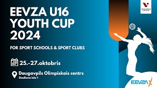 EEVZA U16 YOUTH CUP 2024 Pärnu Sport School EST vs Daugavpils BJSS LAT [upl. by Eelac]